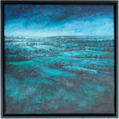 Nightfall on the Downs Original Art
