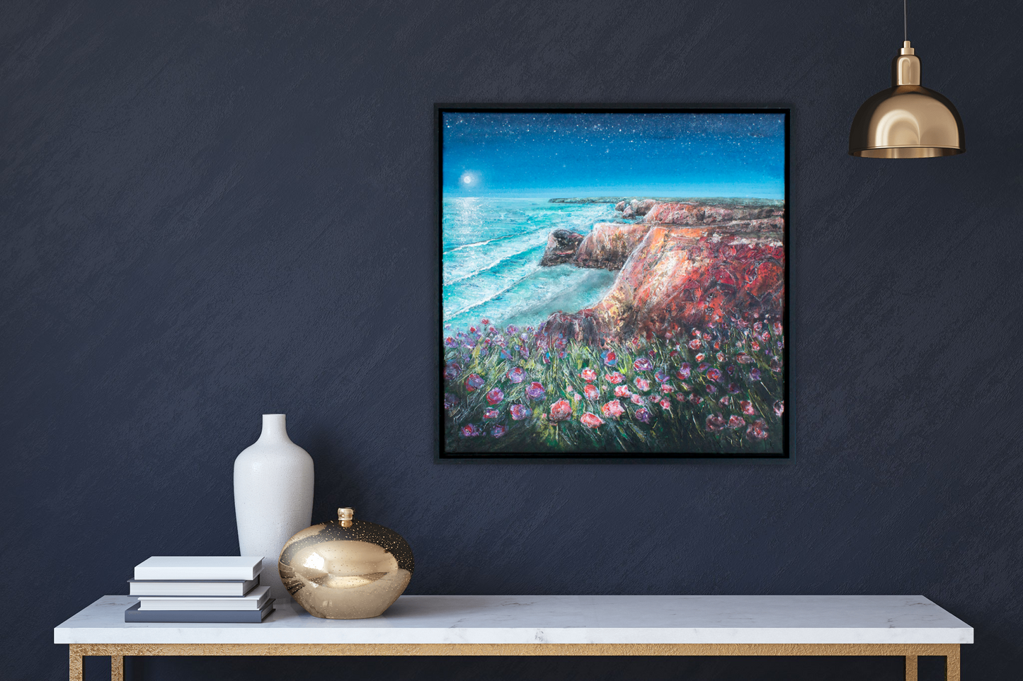 Peace at Bedruthan Steps Original Art