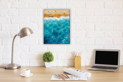 Coast Patrol Beachscape Original Art