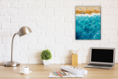 Coast Patrol Beachscape Original Art
