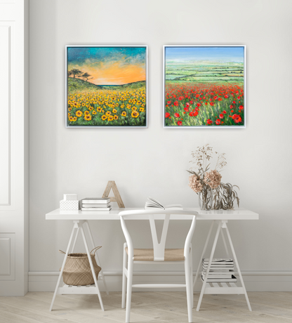 Poppy Fields Original Art
