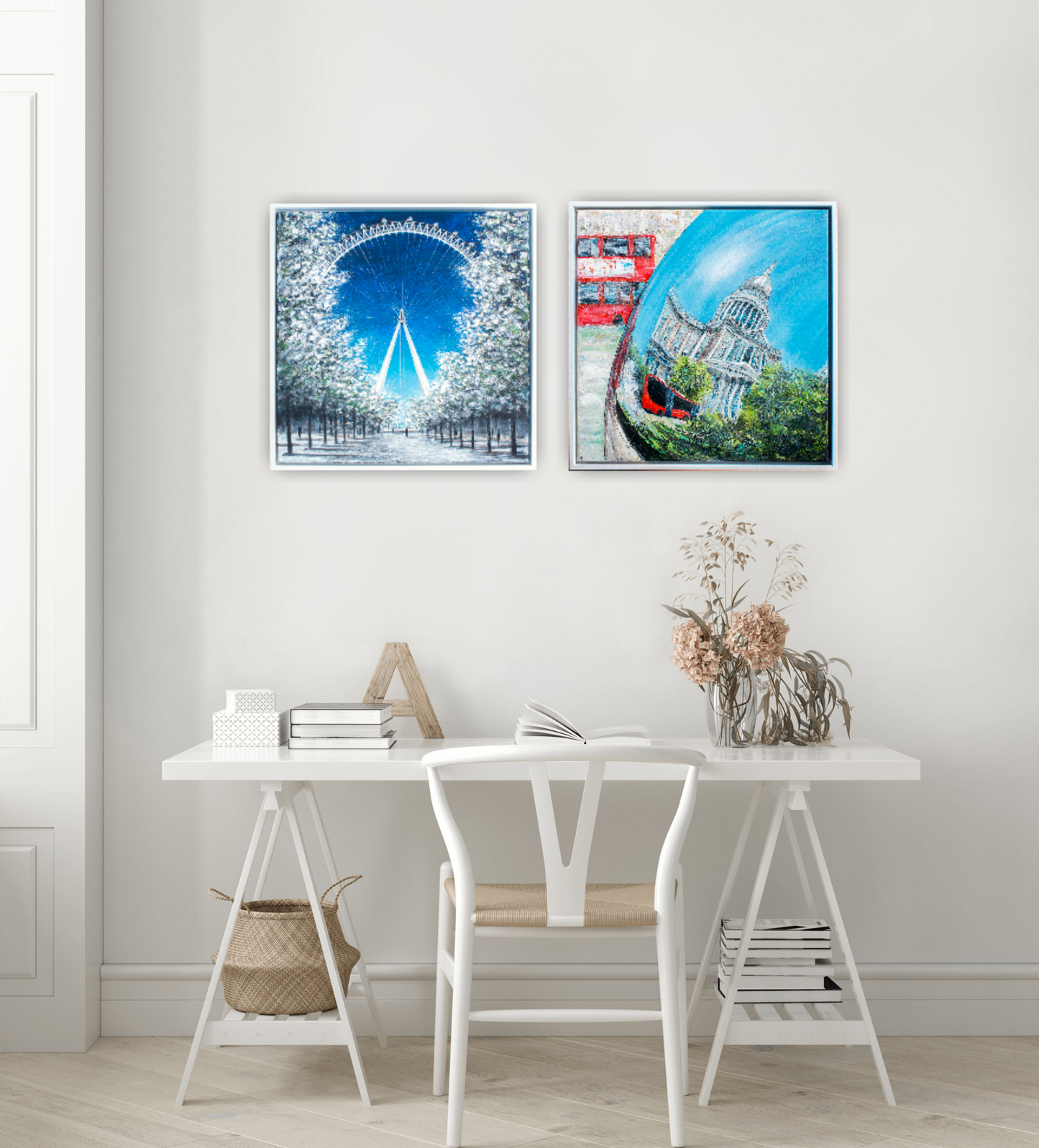 St Paul's Reflection Original Art