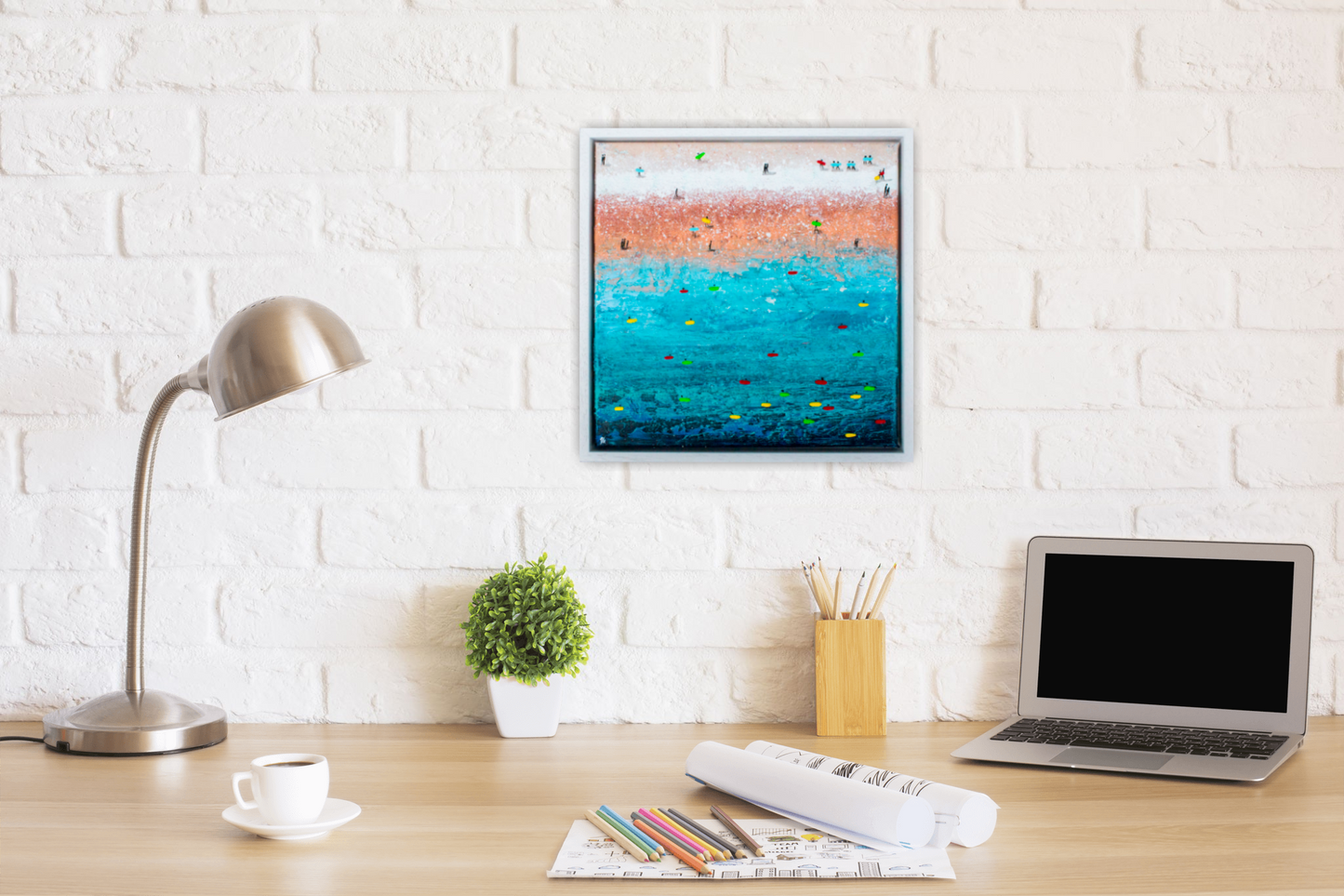 Sand and Surf Patterns Original Art