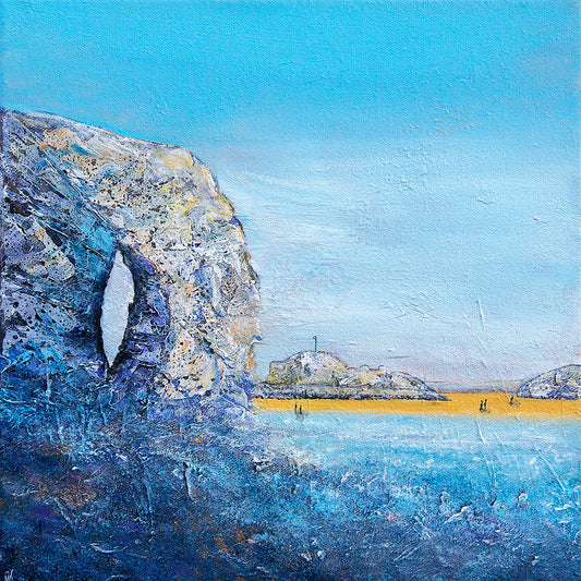 Arch Rock and Chapel Rock Perranporth Original Art