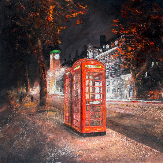 Big Ben at Night Original Art