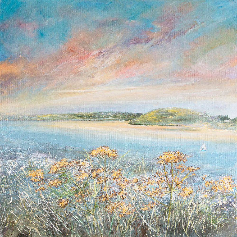 Daymer Bay Camel Estuary Original Art