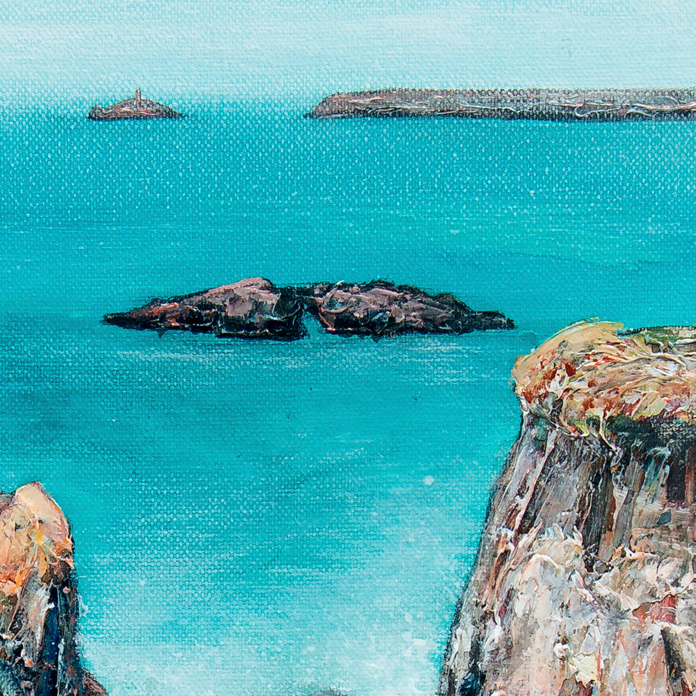 Cliffs at Gwithian and Godrevy Original Art