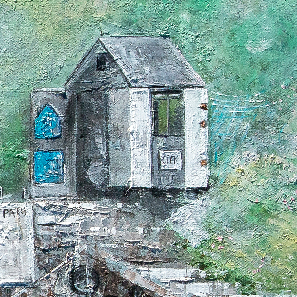 Foot of the Fern Pit Newquay Original Art