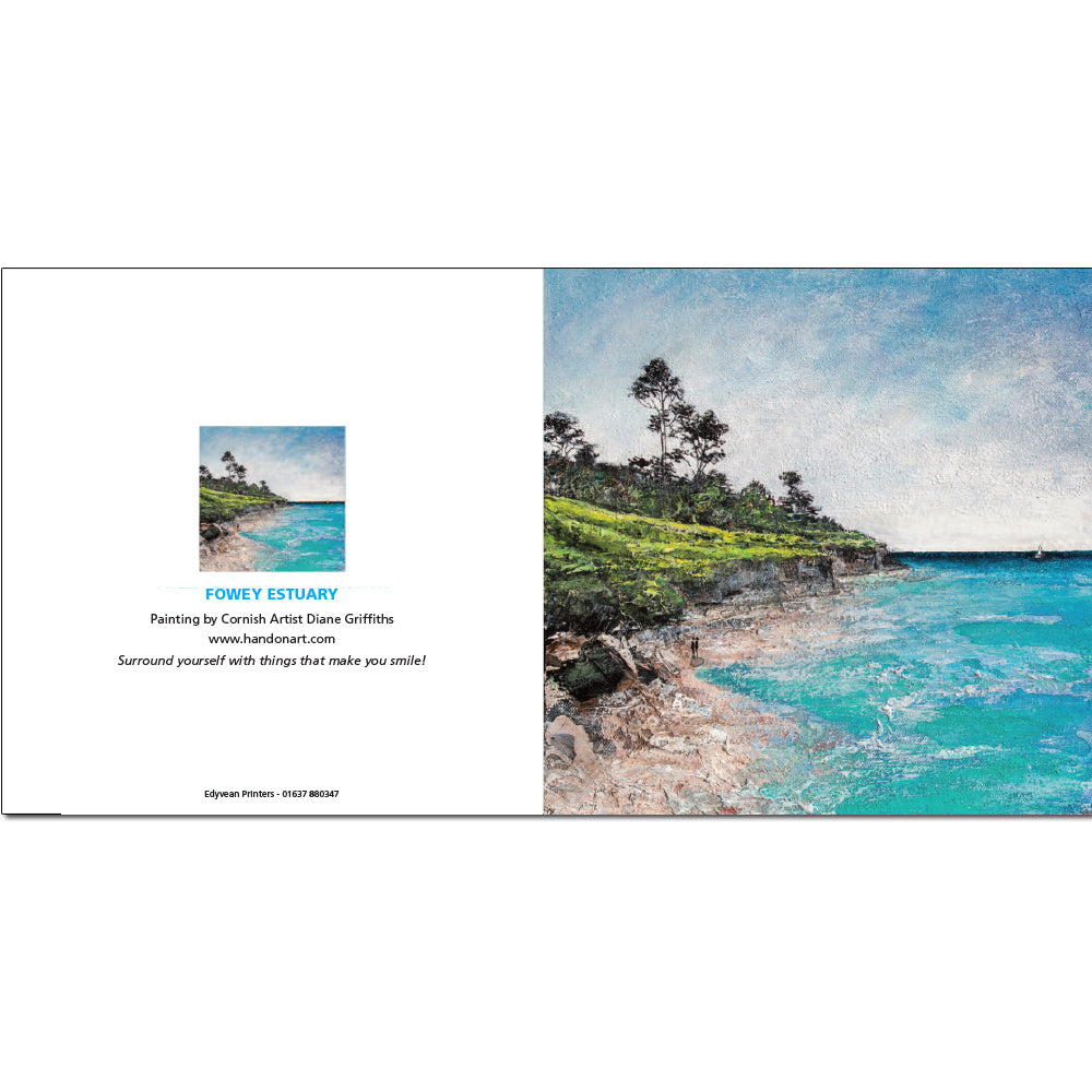 Fowey Estuary Greeting Card