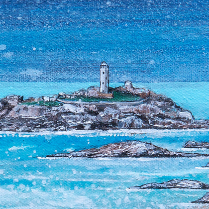 Godrevy Lighthouse Original Art