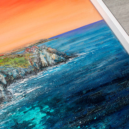 Land's End Sunset Original Art