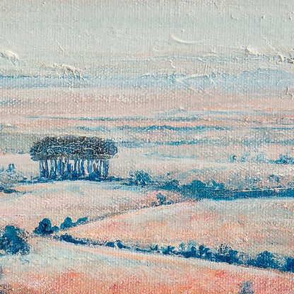 Nearly Home Trees Original Art