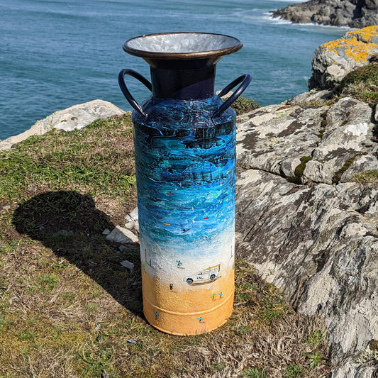 Hand Painted Milk Churn 01 - The Tall One