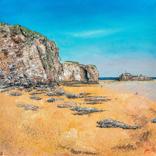 Perranporth Beach Original Art