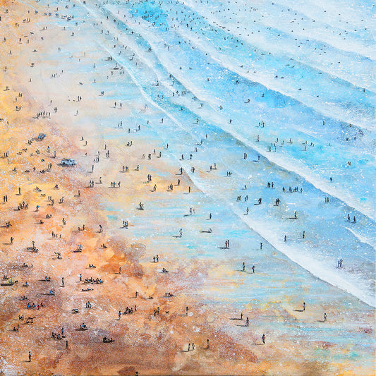 Summer on Fistral Original Art