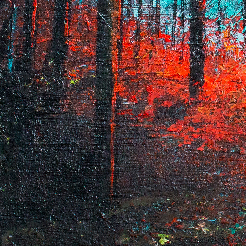 Through the Woods Original Art