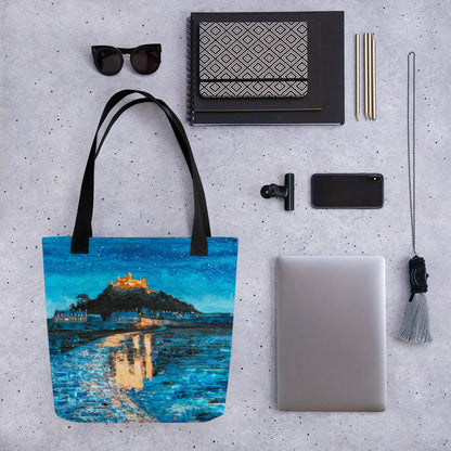 Evening at St Michael's Mount Tote Bag